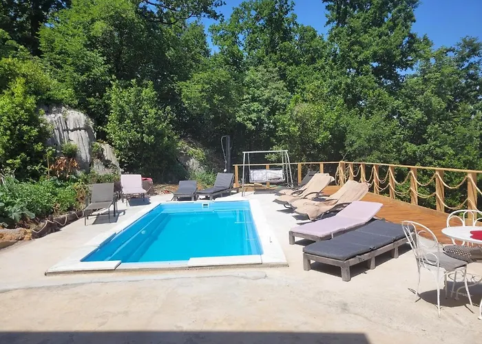 Mit Pool Kroatien Mit Meerblick Und Pool