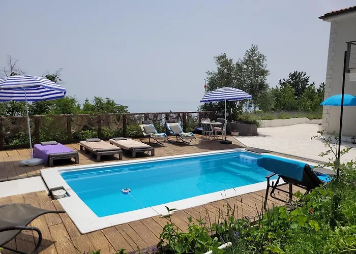 Mit Pool Kroatien Mit Meerblick Und Pool