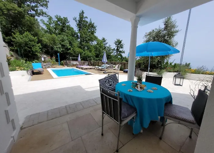 Mit Pool Kroatien Mit Meerblick Und Pool