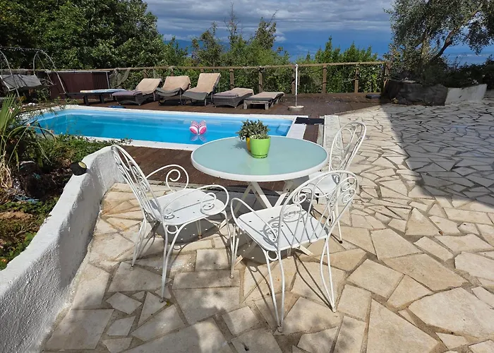 Apartament Mit Pool Kroatien Mit Meerblick Und Pool *